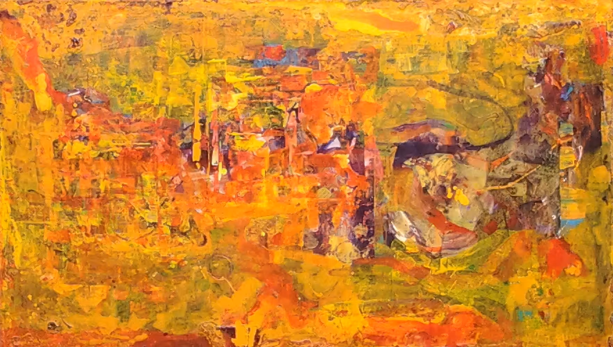 Flower children, good old rock 1, 2010, 200x100cm