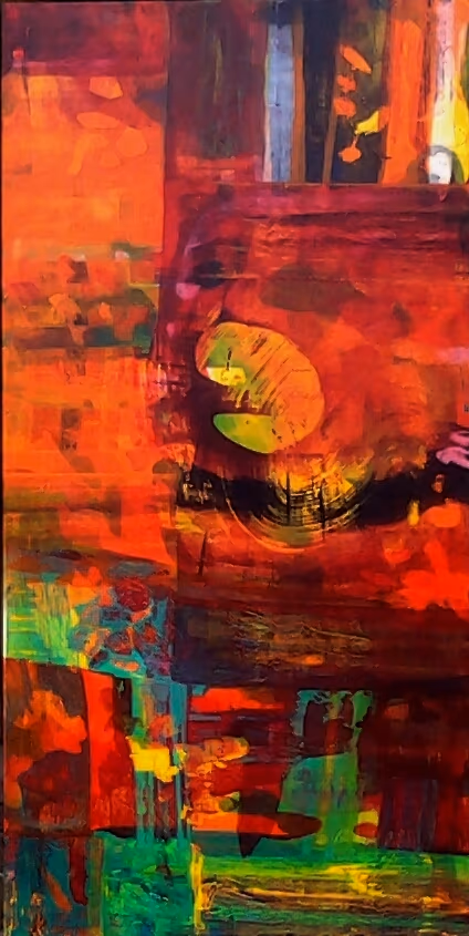 Francis, 2009, 100x200cm