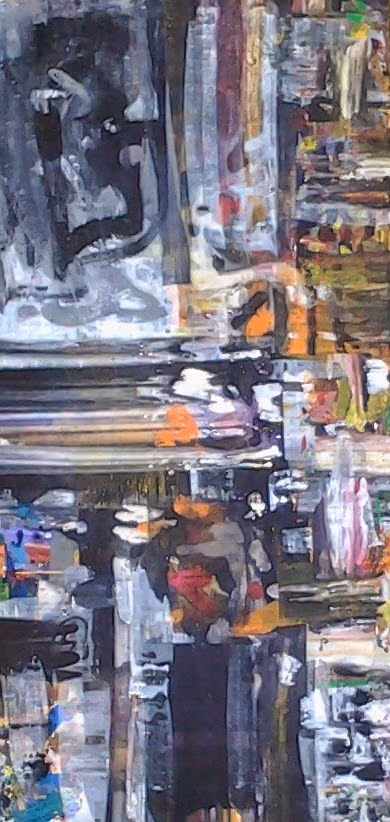 A vase full of winter, 2009, 100x200cm