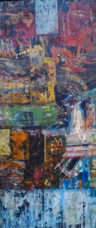Dance of nature, 1999, 90x200cm