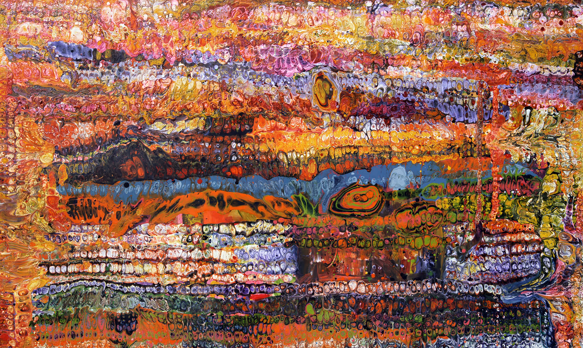 Politics is a drug, 2015, 200x120cm