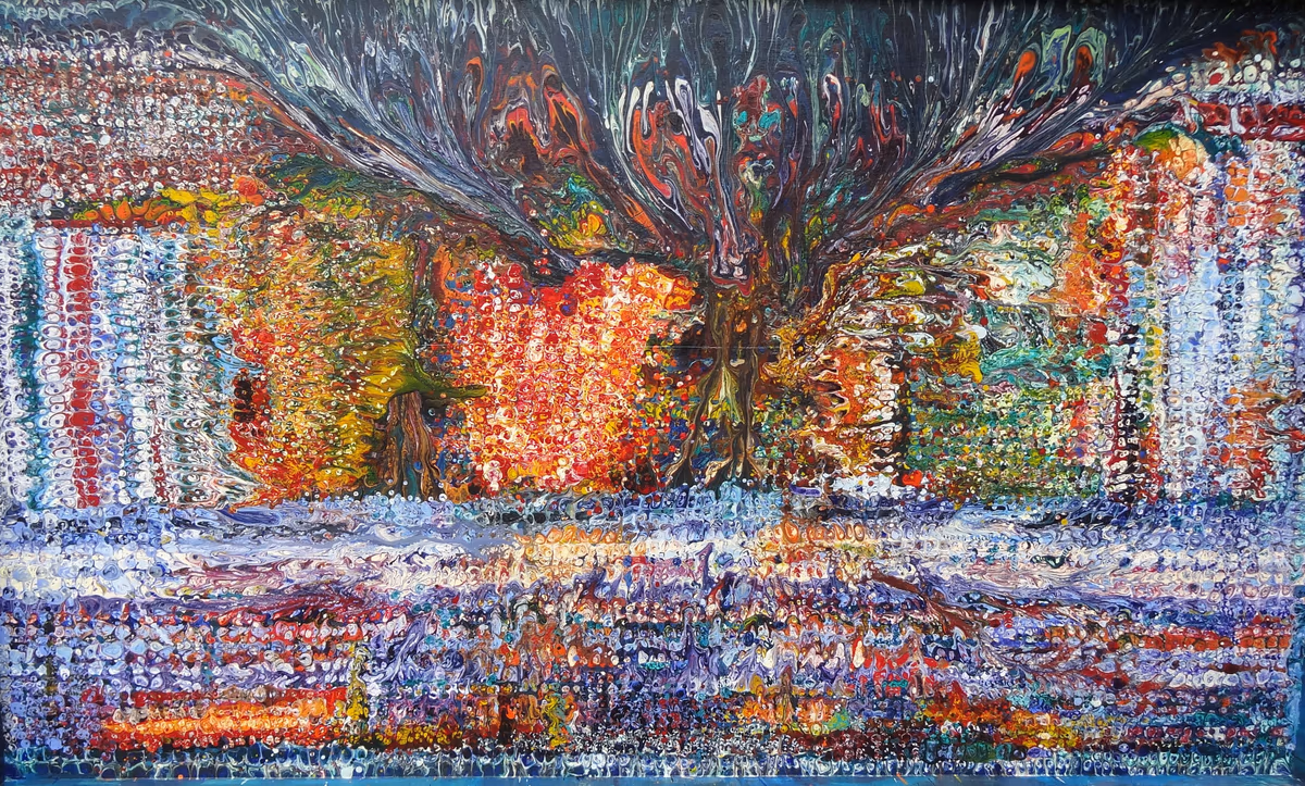 The Lord of the Rings, 2015, 200x120cm