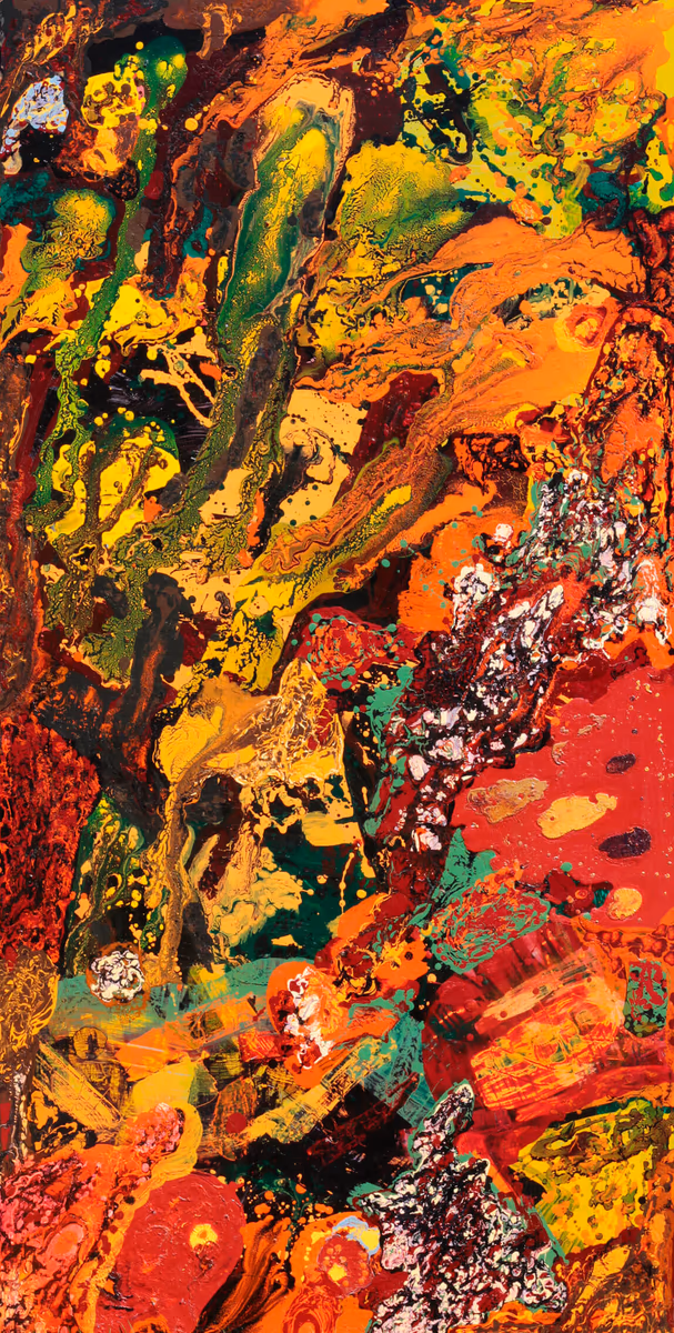 Land in mid-May, 2011, 90x190cm