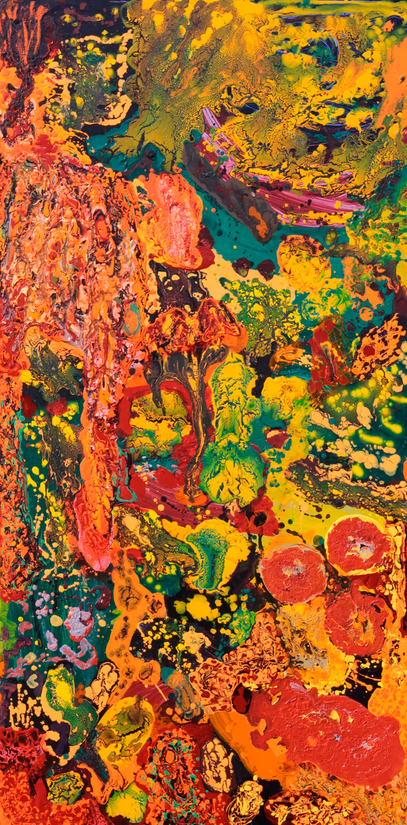 All is silence and song, 2011, 90x190cm