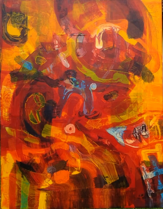 Hip hop, 2016, 70x90cm