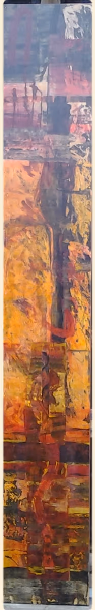 Swimming pool, 2001, 30x200cm