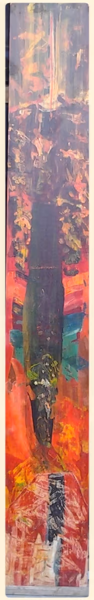 Optimism, 2001, 30x200cm