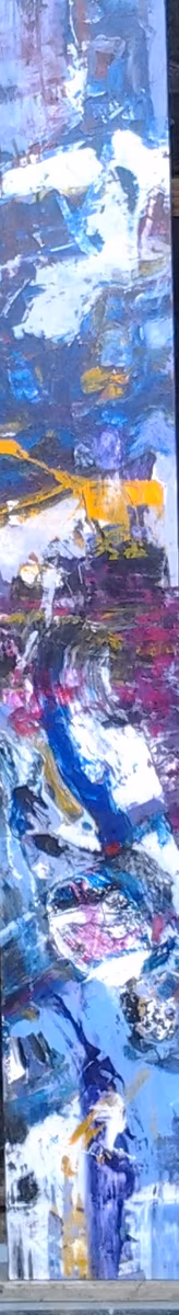 The point, 2001, 30x200cm