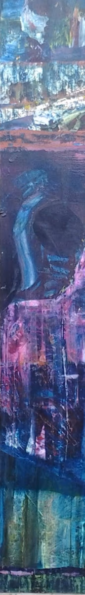The barrel breathes, 2003, 30x200cm