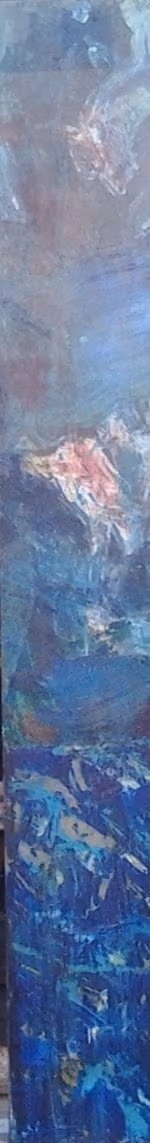 Blue, 2002, 30x200cm