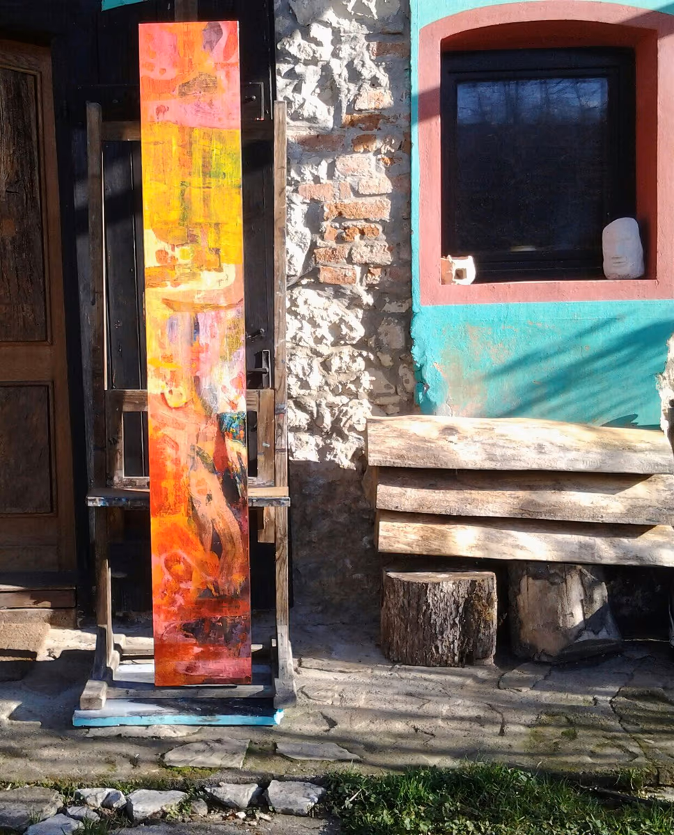 Joy, 2005, 30x200cm