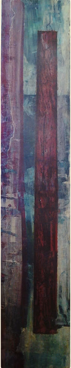 The past, 2003, 30x150cm