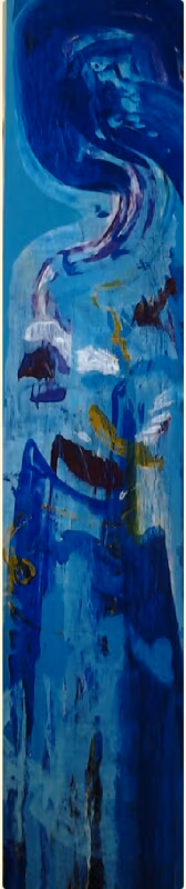 A song, 2006, 30x150cm