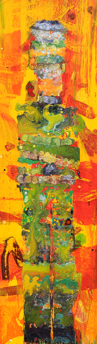 Hero mom, 2012, 49x170cm