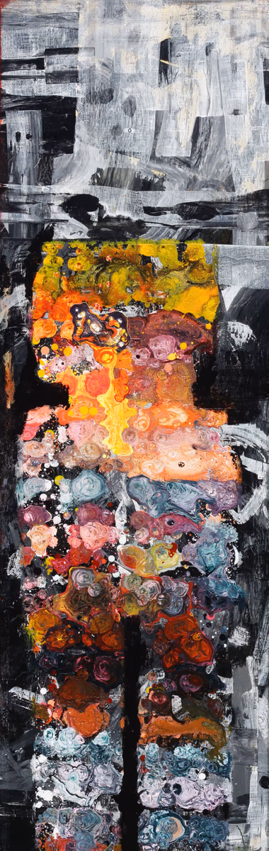The son of a hero, 2012, 55x170cm