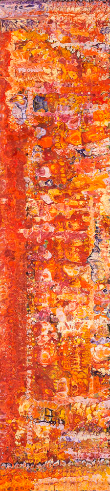 A thousand glorious suns 1, 2015, 50x200cm