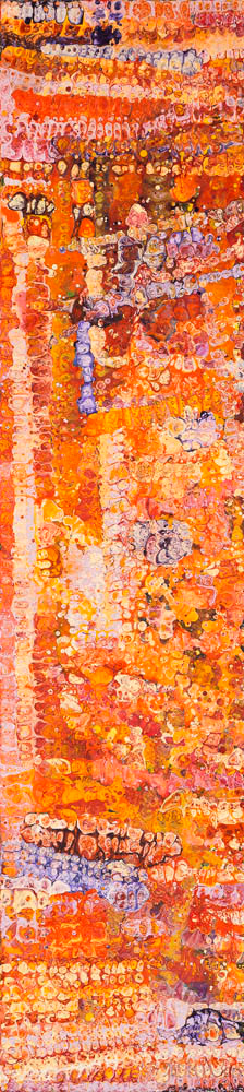 A thousand glorious suns 3, 2015, 50x200cm