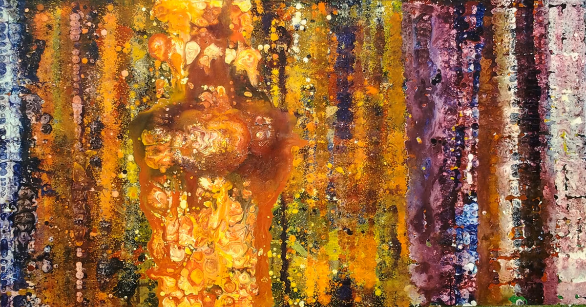 The Bleeding Heart Poet, 2012, 170x90cm
