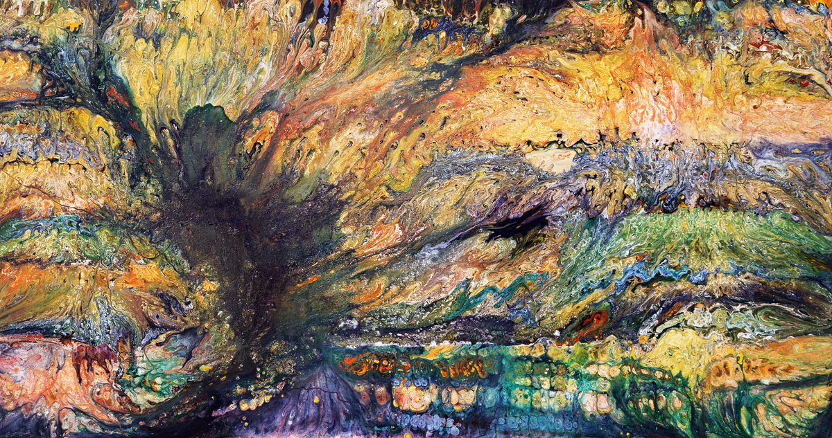 A tree, 2012, 170x90cm