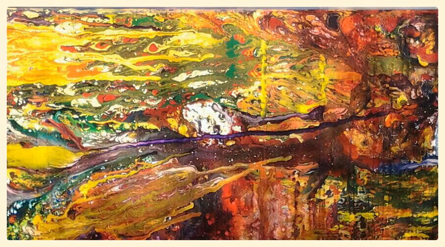 The river, 2012, 170x90cm