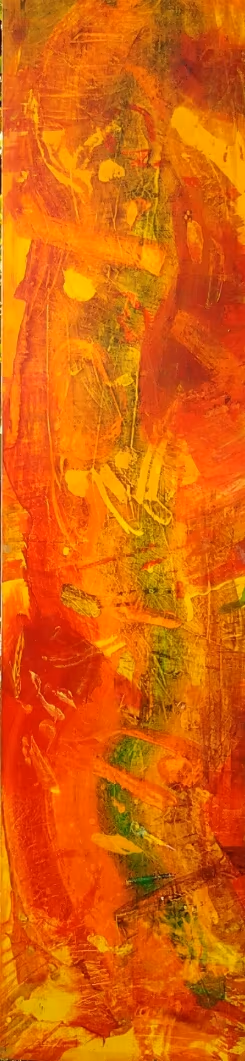 Hot summer, 2009, 50x215cm