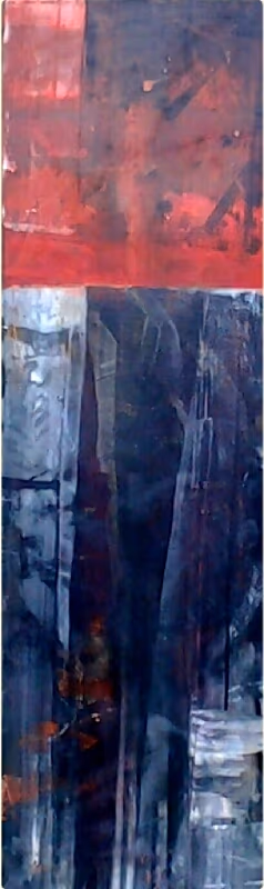 Closed area, 1997, 60x200cm