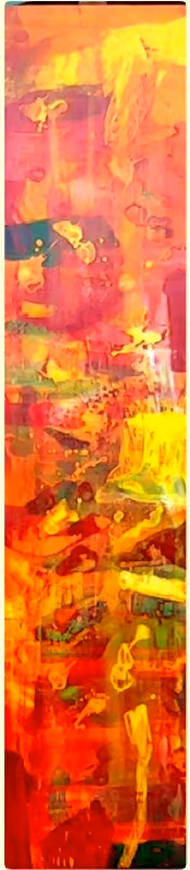 A young philosopher, 2008, 50x215cm