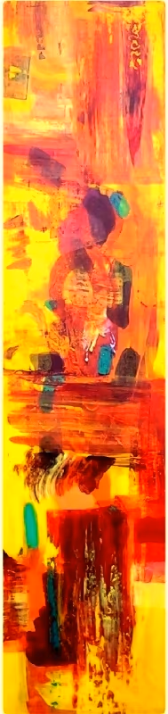 A wonderful mind, 2010, 54x215cm
