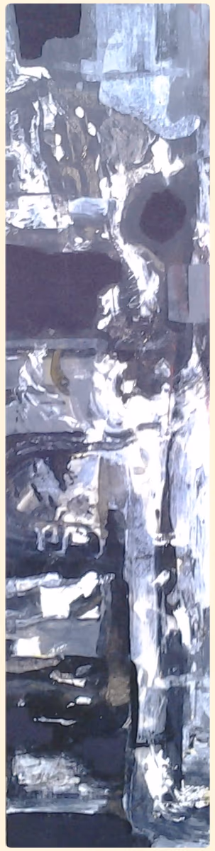 Forgetting memory, 2010, 54x215cm