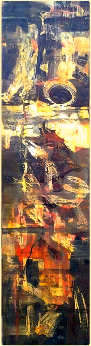 Zone of silence 1, 2010, 54x215cm