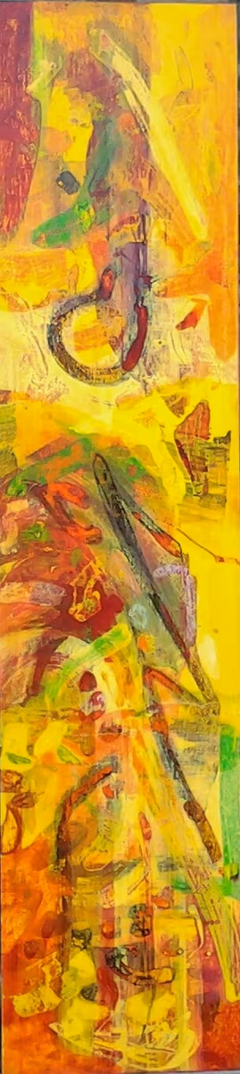 Sower, 2009, 50x215cm