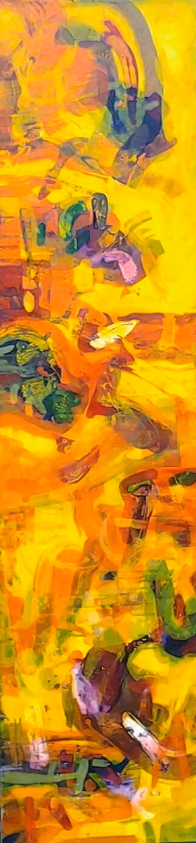 Dance, 2010, 50x200cm