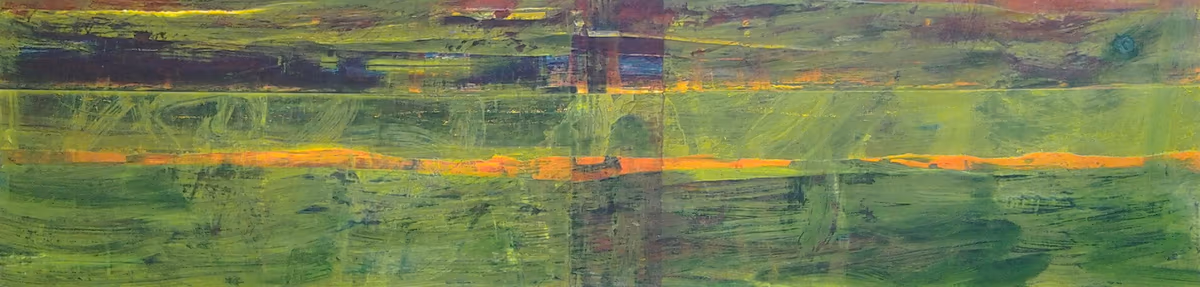 A field, 2003, 200x50cm