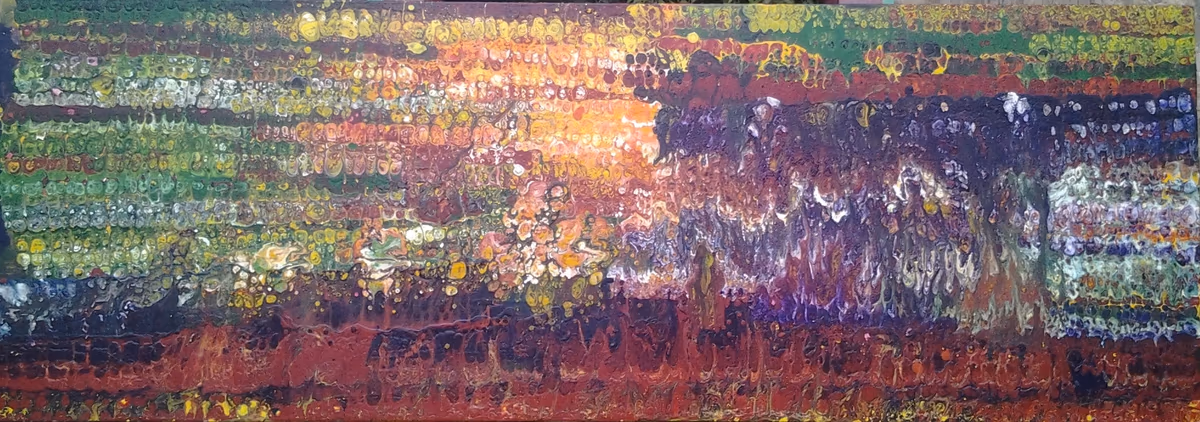 Shadows behind the sun, 2013, 200x70cm