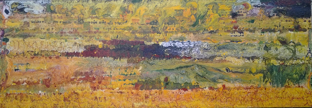 Covered silence, 2013, 200x70cm