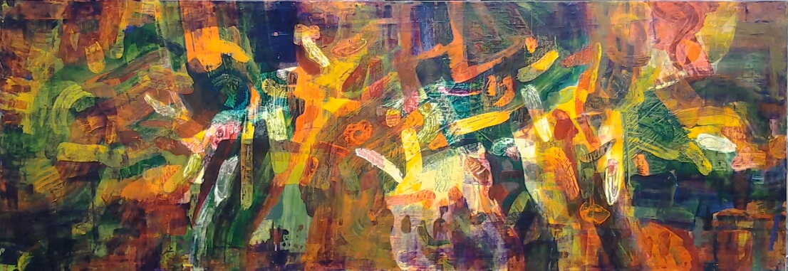Fables and tales, 2014, 200x70cm