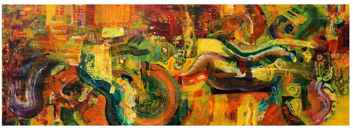 A belated gift, 2013, 200x70cm