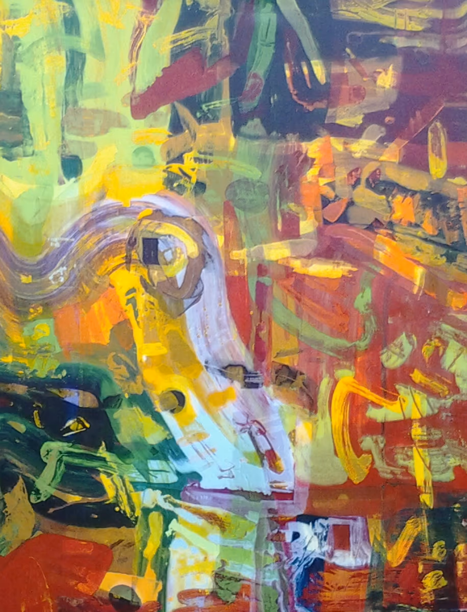 Sinking room, 2008, 100x130cm