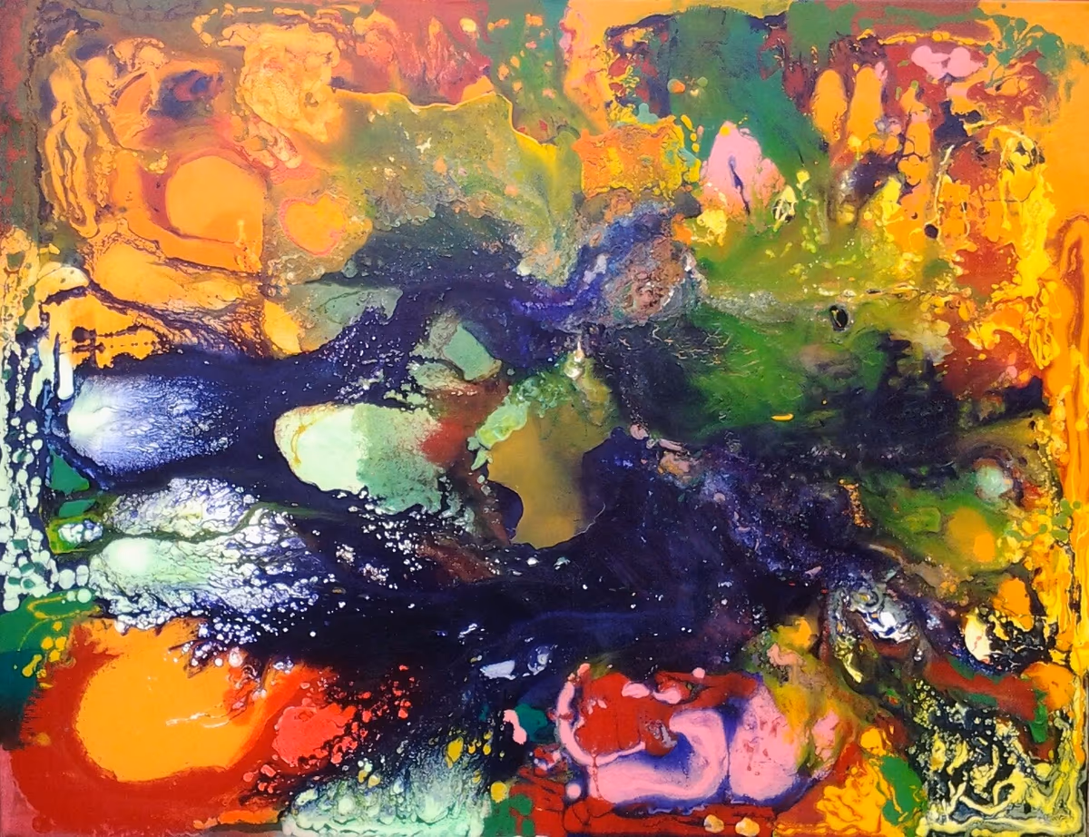 The forest of silence where I told her I loved her, 2011, 130x100cm