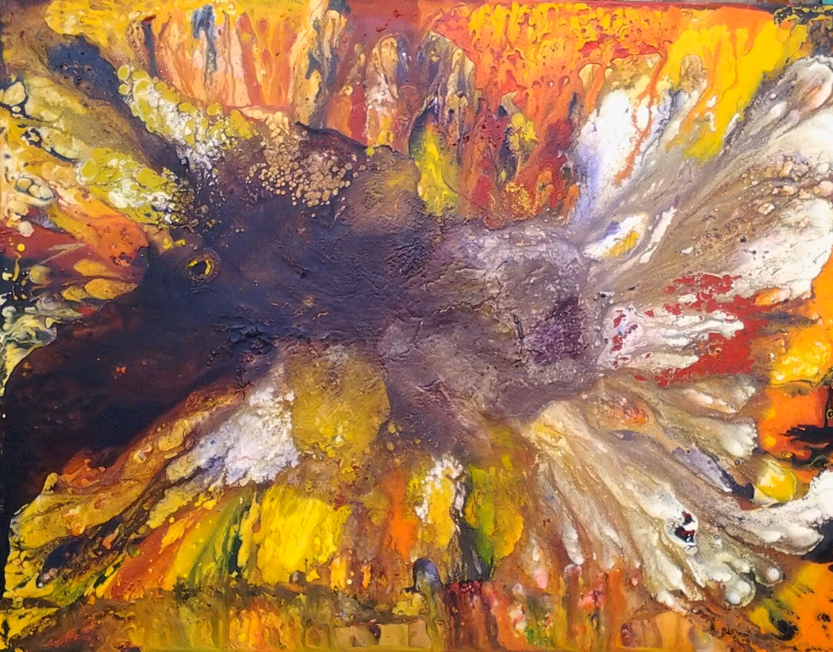Black Glacier, 2011, 130x100cm
