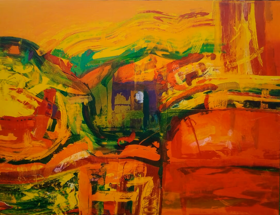 A sunny day, 2007, 130x100cm