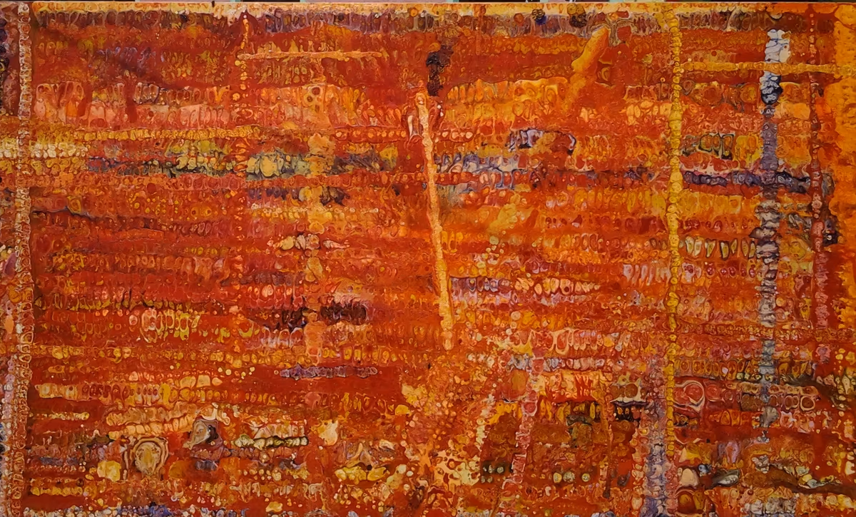 The color of autumn, 2016, 200x120cm