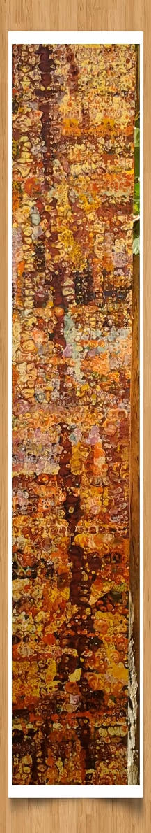 String Quartet - Double Bass, 2015, 30x200cm
