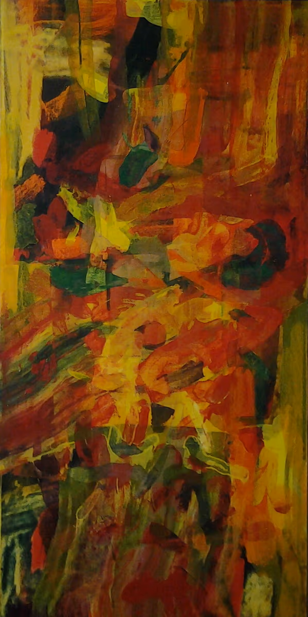 A hymn to a lover, 2006, 50x100cm
