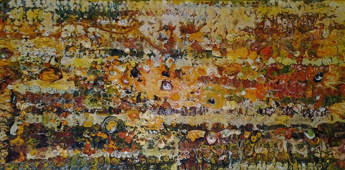 Poet gardener, 2013, 100x50cm