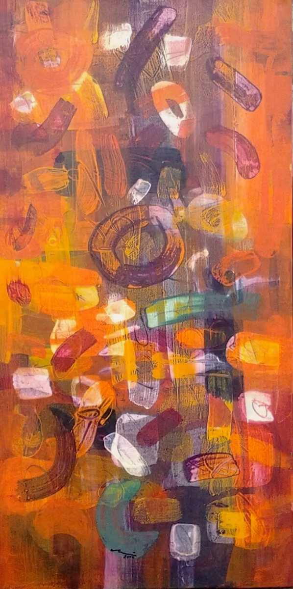 Cha, cha, cha, 2014, 50x100cm