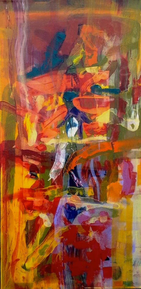 Organic garden, 2006, 50x100cm