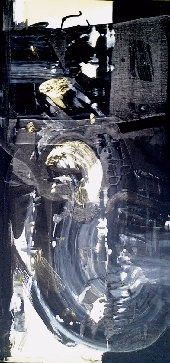Dark street, 2006, 50x100cm