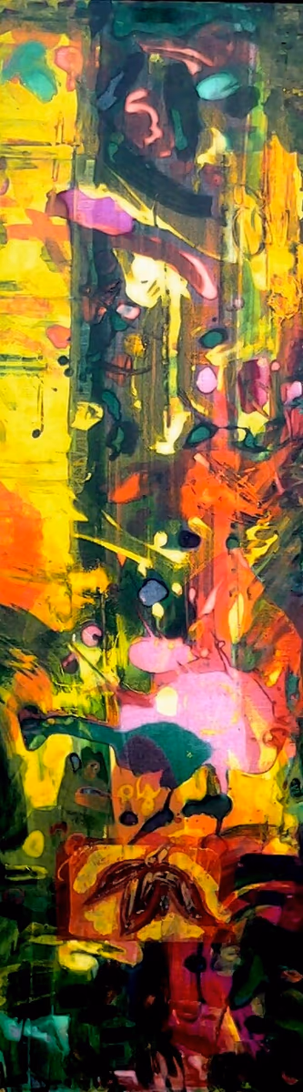 In paradise, 2010, 30x100cm