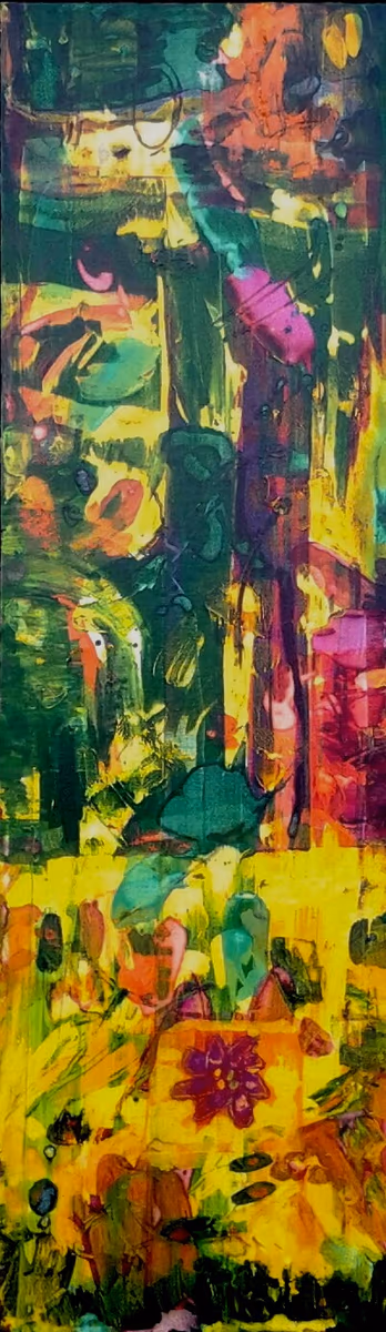 In paradise, 2010, 30x100cm